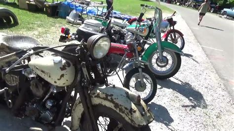 Hunting Harleys 1947 Rusty Crusty Knuckle Youtube
