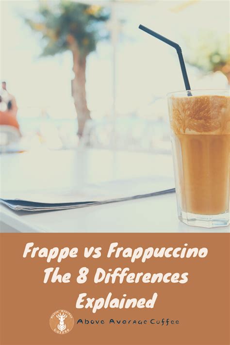Frappe Vs Frappuccino The 8 Differences Explained Frappe