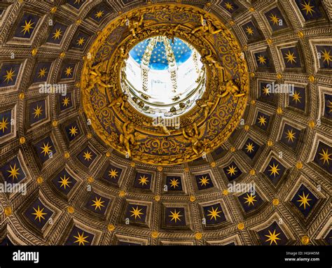 Interior Dome Siena Cathedral Cattedrale Di Santa Maria Assunta