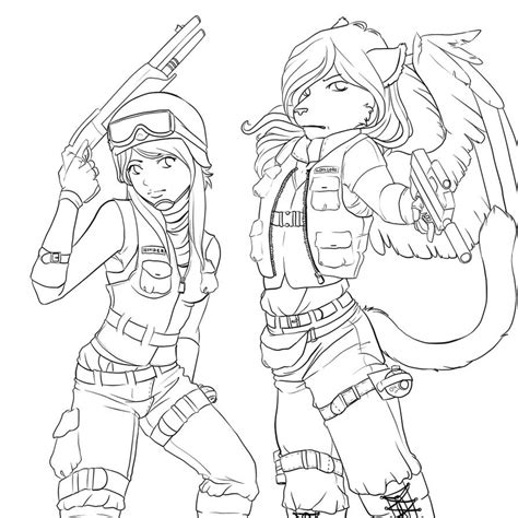 Final Stand Lineart By Hinderence On Deviantart