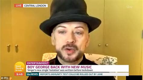 Boy george & culture club. Boy George reveals his mother Dinah, 82, is back home ...