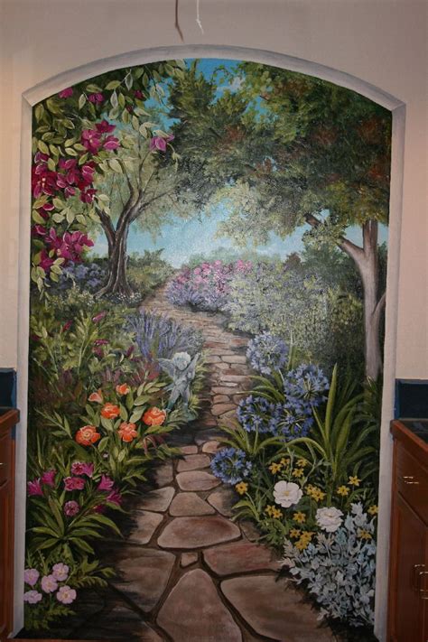 Take A Walk Through The Garden Mural Idea In Berkeley Ca Garden Mural
