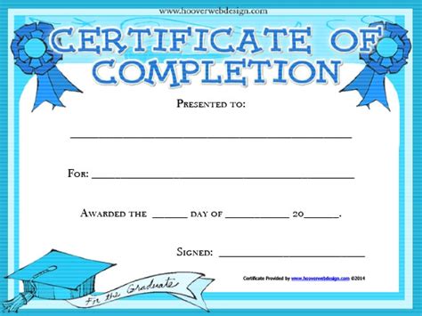 Certificate Of Completion Templates 11 Free Word And Pdf Certificate