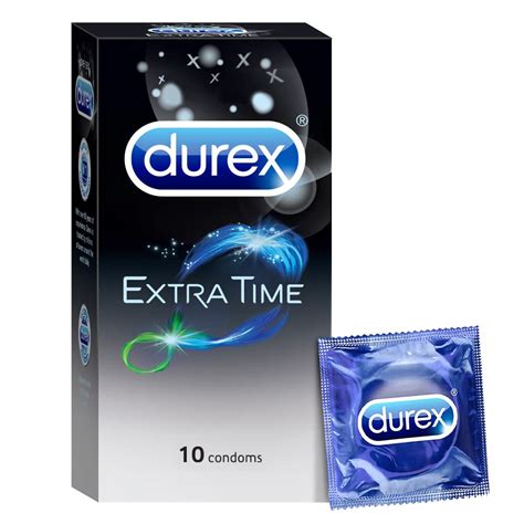 Buy Durex Extra Time Condoms For Men 10 Count Online At Desertcartuae