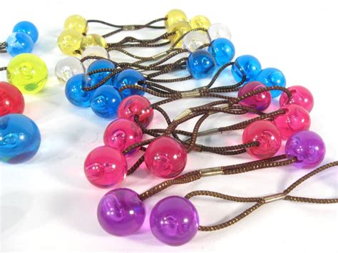 For Those Of You Who Remember The Hair Ties With The Plastic Balls