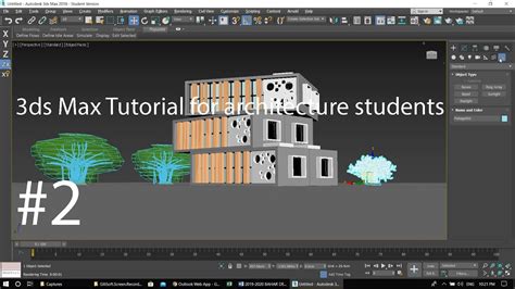 3ds Max Tutorial For Architecture Students Lesson 2 Neu Youtube