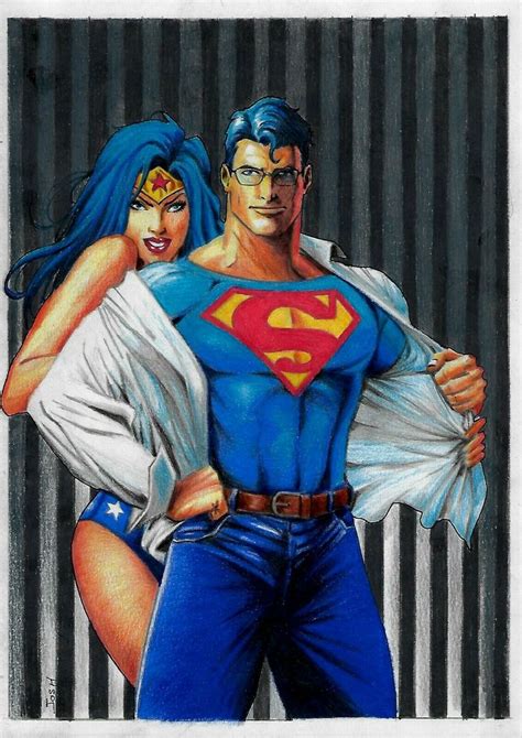 Clark And Diana By Josh Cruz Wonder Woman Superman Action Comics 1