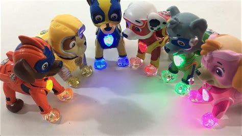 Paw Patrol Pups Turn Into Mighty Pups Superheroes From The New Movie