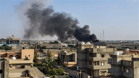 Libyan Officials Say Fighting Raging Near Tripoli