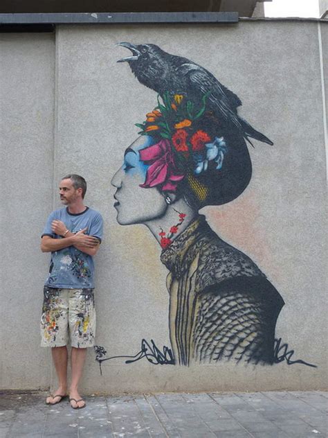 10 Most Beautiful Examples Of Street Art Portraits By Fin Dac