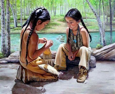 Native American Drawing Native American Paintings Native American