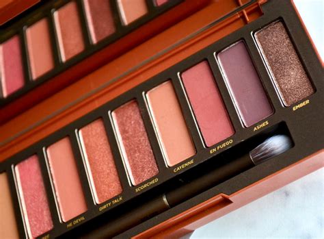 Urban Decay Naked Heat Palette Full Review And Swatches Miss