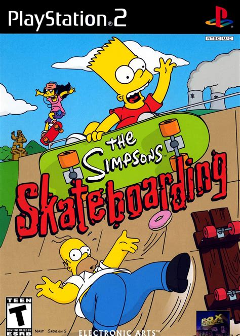 The Simpsons Skateboarding Rom And Iso Ps2 Game