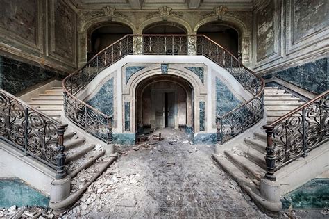 Abandoned Mansion Foyer Mostbeautiful