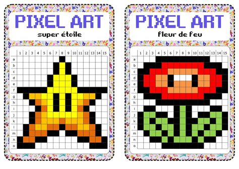 Create pixel art, game sprites and animated gifs. Atelier Libre : Pixel Art - Fiches De Préparations (Cycle1 ...