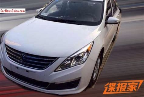 Spy Shots New Dongfeng Fengxing Sedan Seen Testing In China