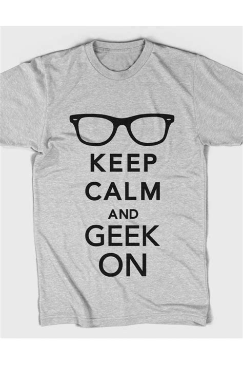 Geek On Geeky Clothes Geek Stuff Geek Chic
