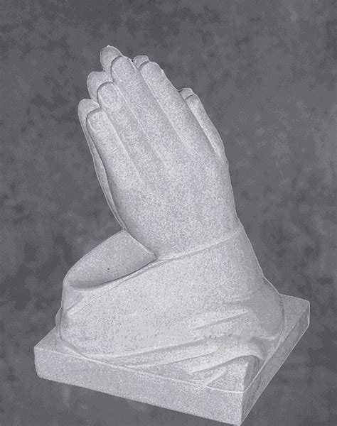 Praying Hands Monument Sculpture