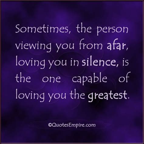 Quotes About Silence And Love