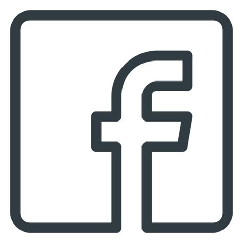 Download High Quality Facebook Logo Transparent Outline Transparent Png