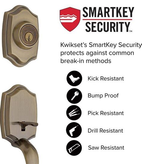 Kwikset 96870 098 Belleview Single Cylinder Handleset With Tylo Knob