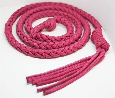 Over And Under Riding Whip Paracord Barrel Racing 550 Paracord