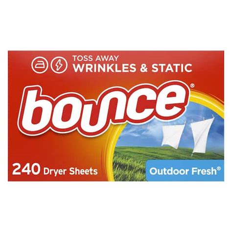 Bounce Outdoor Fresh Dryer Sheets 240 Count 003700055193