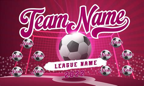 Soccer Banner Soccer Banners Soccer Team Banner Team Banners Custom