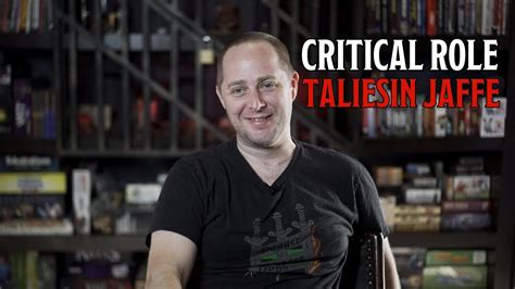 Taliesin Jaffe On 4 Years Of Critical Roles Campaign Youtube