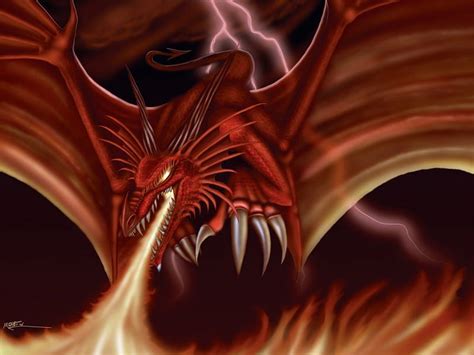 1920x1080px 1080p Free Download Evil Dragon Red Fire Lightning