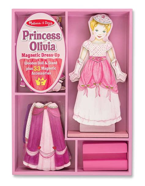 Princess Olivia Magnetic Dress Up Melissa And Doug Puzzle Warehouse