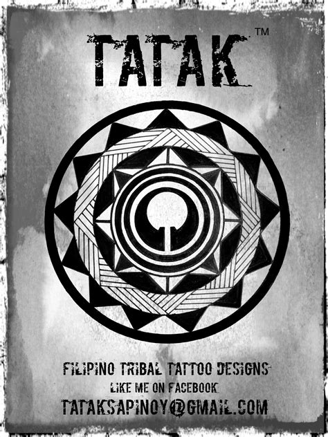 i create contemporary filipino tribal tattoo designs filipino tattoos filipino filipino