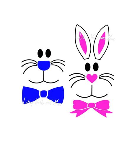 We regularly add new gif animations about and. Easter bunny face boy bunny girl bunny SVG PNG Jpg clipart cut