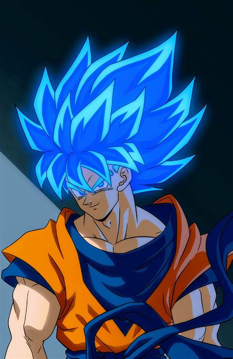 Goku Blue By Cell Man On Deviantart Artofit