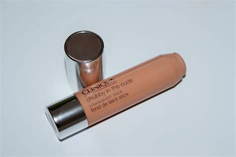 Clinique Chubby In The Nude Foundation Stick Review Swatch Makeup My