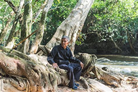 Old Man In The Wild By Stocksy Contributor Chalit Saphaphak Stocksy