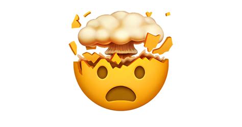 🤯 Cabeza Explotando Emoji — Significado Copiar Y Pegar Combinaciónes