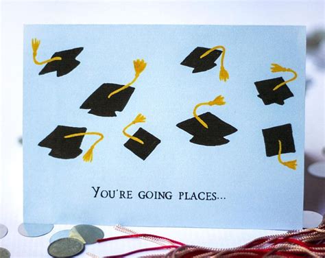Printable Graduation Card Youre Going Places College And High School