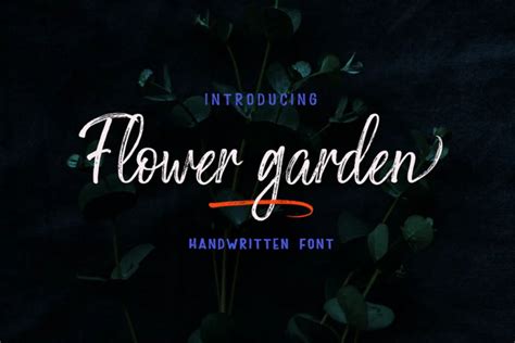 Flower Garden Font Free Font