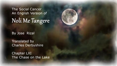 Noli Me Tangere Chapter 61 The Chase On The Lake English