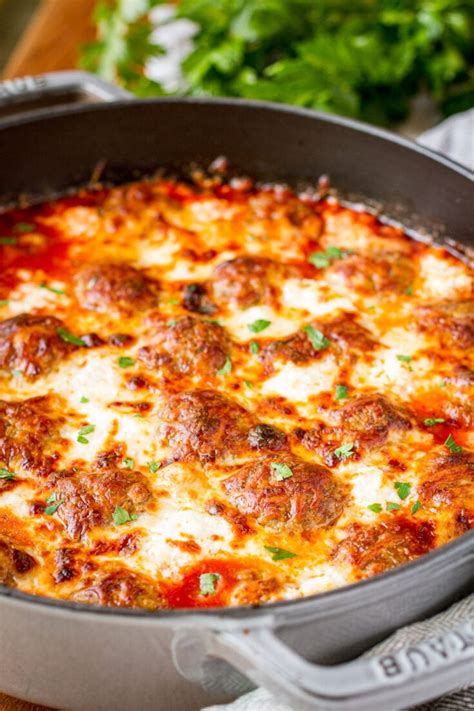 5 Ingredient Easy Meatball Casserole Unsophisticook