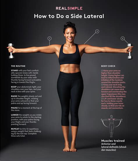 When you ask for a recommendation, you should ask your teachers if they can provide you with a strong letter of support. Side Lateral Raise | Real Simple