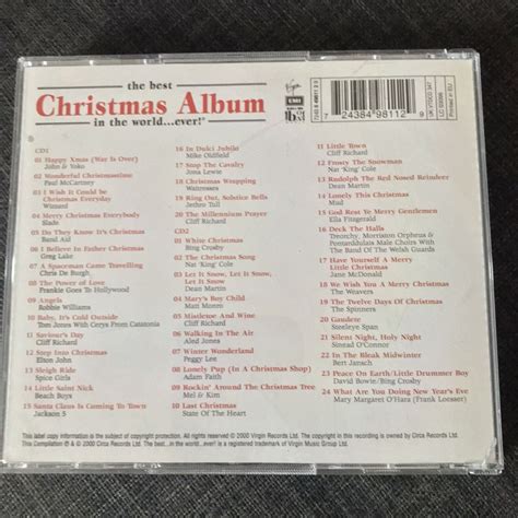 The Best Christmas Album In The Worldever [new Edition] Cd 2000 2 Cd Set Ebay