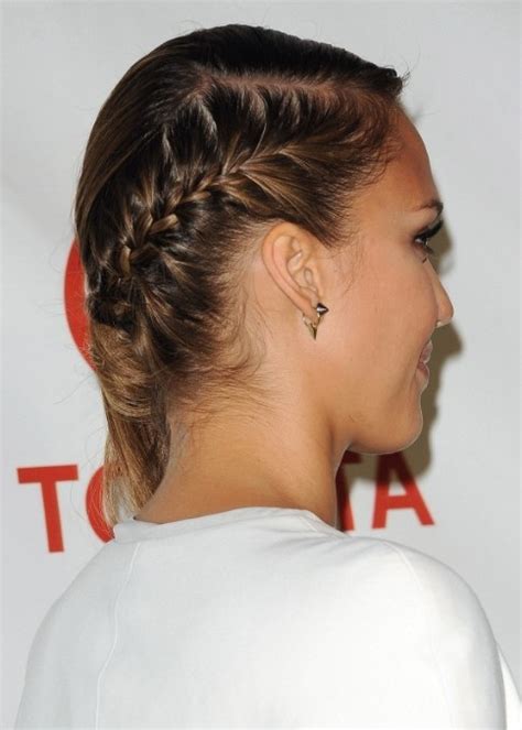 Jessica Alba Long Ponytail Braid Hairstyles 2013 Popular Haircuts