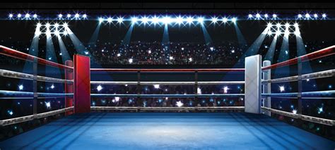 Boxing Ring Background Concept Vector Art At Vecteezy