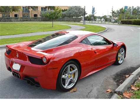 We are pleased to present this stunning 2013 ferrari 458 spider finished in the rosso corsa exterior paint over a cuoio alcantara/leather interior. 2013 Ferrari 458 for Sale | ClassicCars.com | CC-1050926