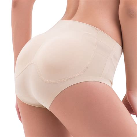 Women Body Shaper Ladies Butt Lift Panties With Pad Shapers Seamless