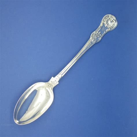 Antiques Atlas - Early Victorian Silver Basting Spoon