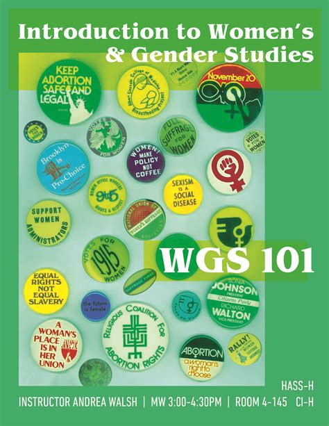 Wgs101 Introduction To Womens And Gender Studies — Womens And Gender
