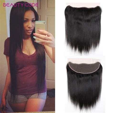 X Brazilian Lace Frontal Closure Straight A Tissage Bresilienne